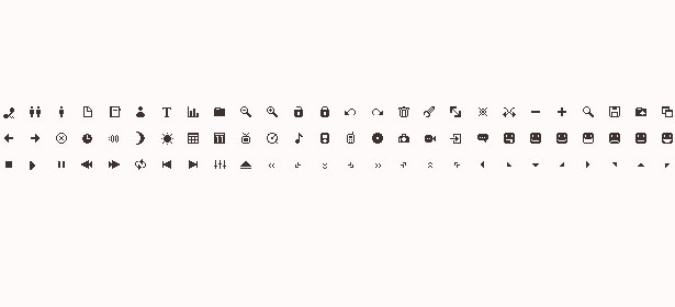 A Collection of Mini Icon Sets sanscons