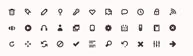 A Collection of Mini Icon Sets iconic