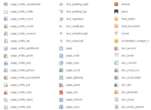 A Collection of Mini Icon Sets lediconset
