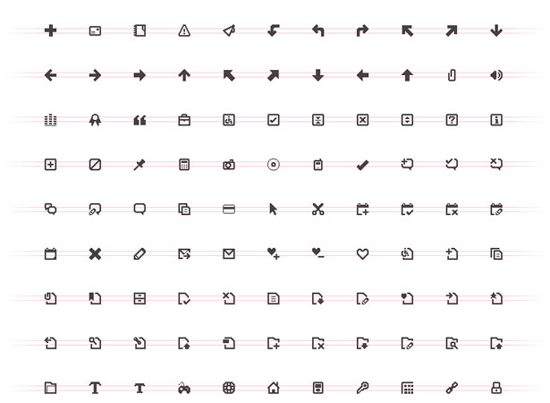 A Collection of Mini Icon Sets