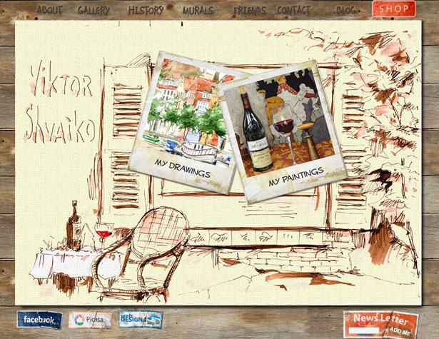 A Showcase of Single Page Websites viktorshvaiko
