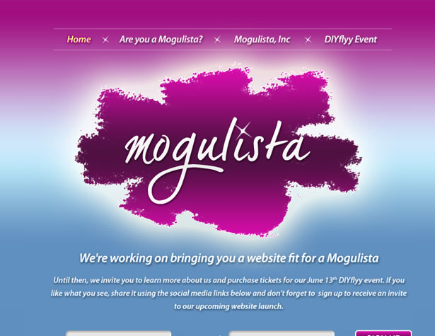 A Showcase of Single Page Websites mogulista