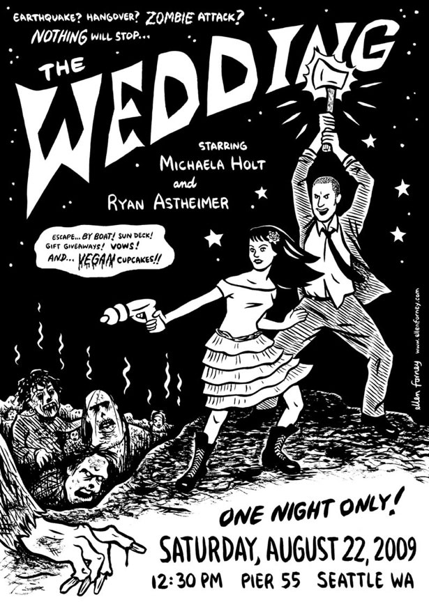 30 Fun and Fantastic Wedding Invitations Comic