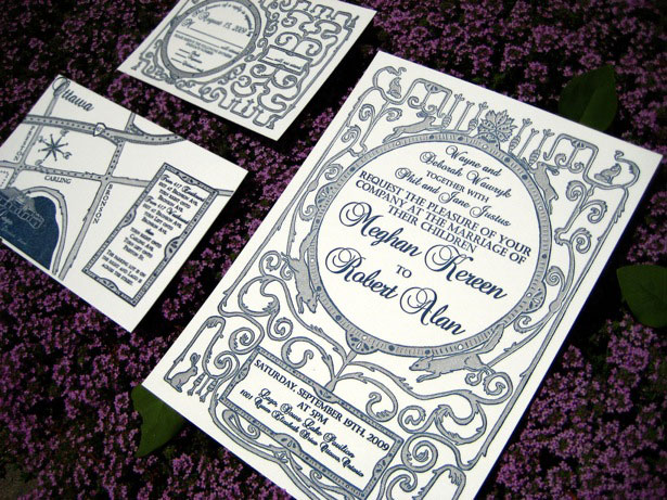 30 Fun and Fantastic Wedding Invitations