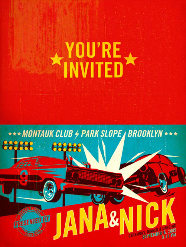 30 Fun and Fantastic Wedding Invitations PatrickGray