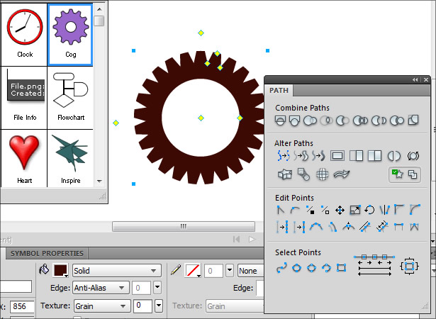 7 Reasons Why I Choose Fireworks Over Photoshop Vector tools