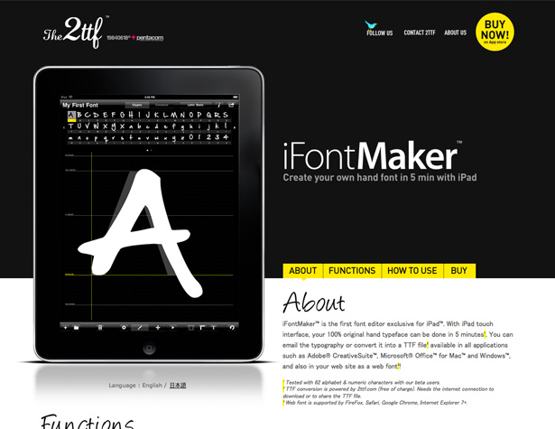 20+ New Apps and Websites for Designers ifontmaker