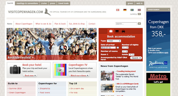 Worldy Inspiration from Tourism Websites Copenhagen