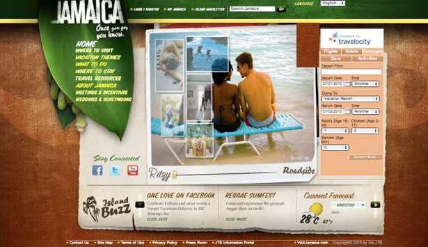 Worldy Inspiration from Tourism Websites Jamaica