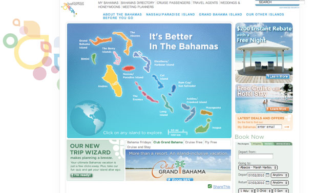 Worldy Inspiration from Tourism Websites TheBahamas