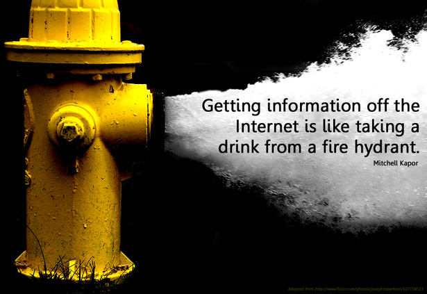 How to Handle Information Overload firehydrant