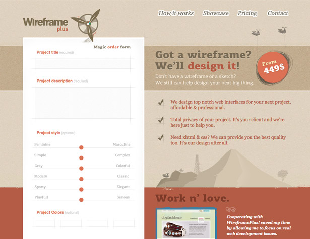 A Collection of Splendid Illustrated Websites wireframeplus 1