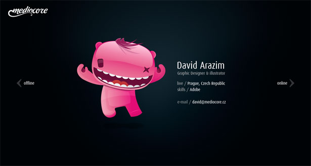 A Collection of Splendid Illustrated Websites mediocore
