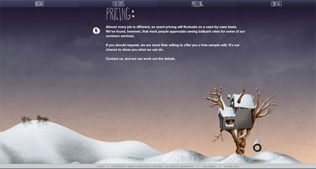 A Collection of Splendid Illustrated Websites treehouseediting