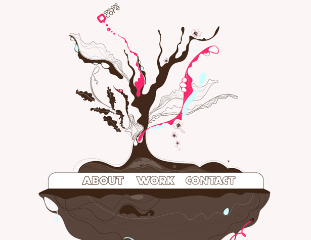A Collection of Splendid Illustrated Websites coocoocore
