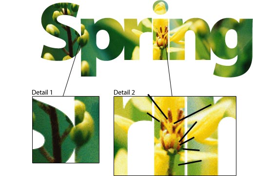Mixing Type and Imagery: How to Manage a Controlled Collision better kerning helps the photo