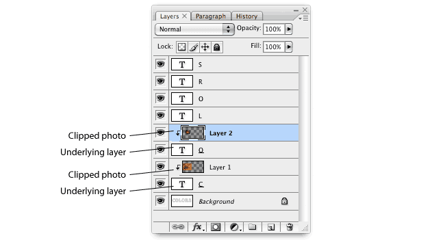 Mixing Type and Imagery: How to Manage a Controlled Collision palette, step 3