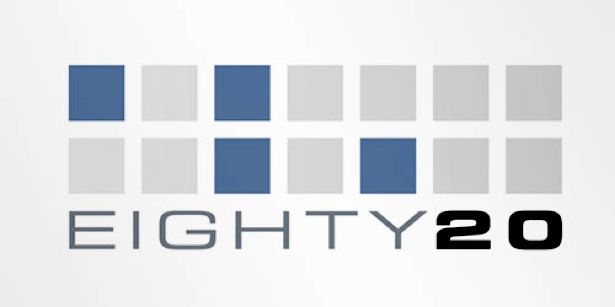 Smart Logos with Hidden Symbolism Eighty20Logo