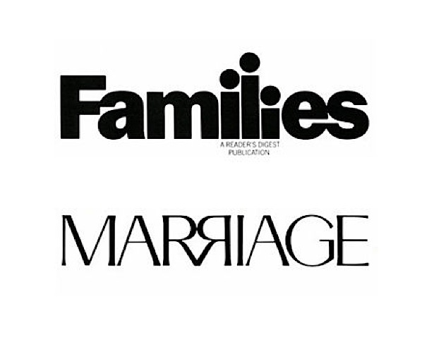 Smart Logos with Hidden Symbolism FamiliesMarriageLogo