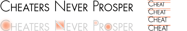 Tips for Creating Big Stature With Small Caps example of gaps in a sans-serif font