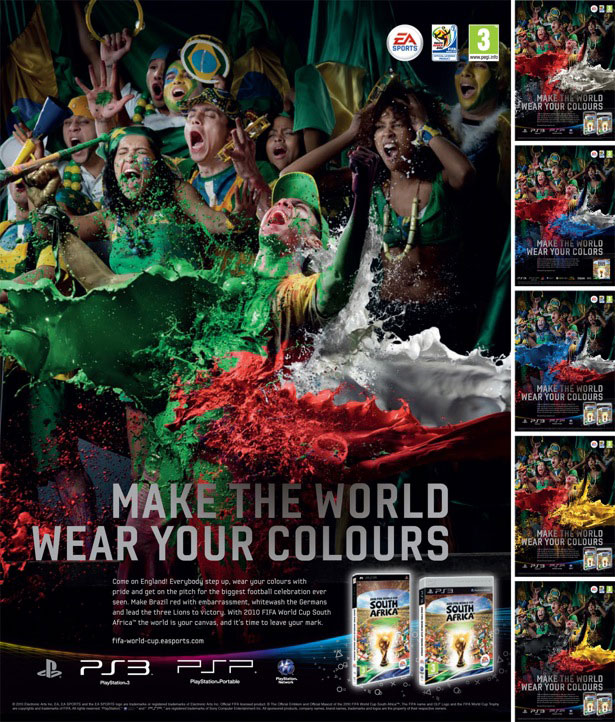 Great Ads of the 2010 World Cup EASports