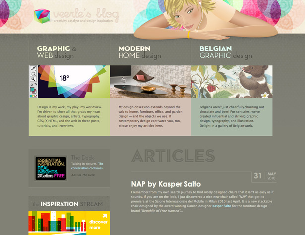 Awesome Recent Website Redesigns veerle new