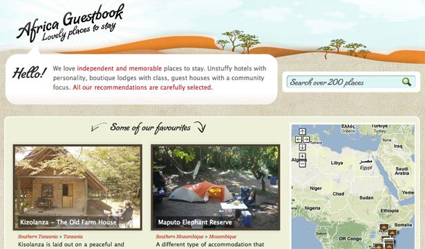 The Best Website Designs of the 2010 World Cup Africa Guest Book