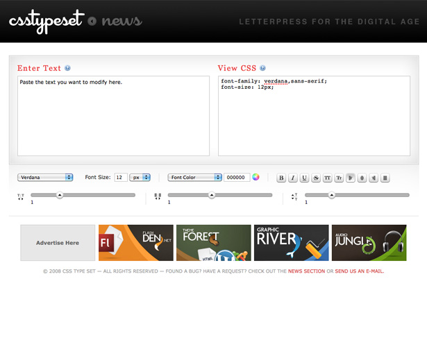 30 of the Best Web Typography Resources Online csstypeset