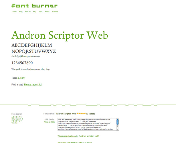 30 of the Best Web Typography Resources Online fontburner