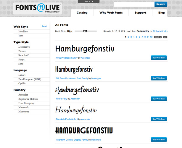 30 of the Best Web Typography Resources Online fontslive