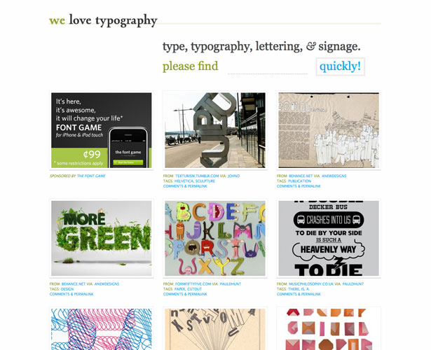 30 of the Best Web Typography Resources Online welovetypography