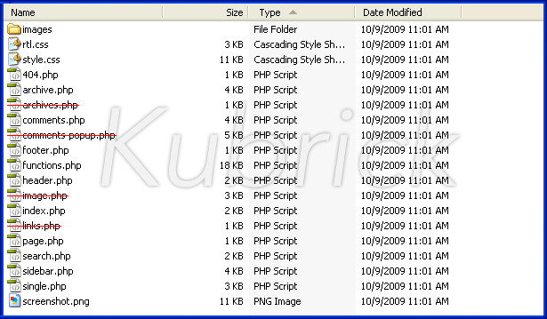 WordPress: From Kubrick to Twenty Ten image003