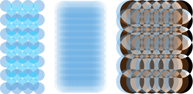 Opacity + Photoshop Blend Modes = Pattern Magic different textures and patterns created from the same layer