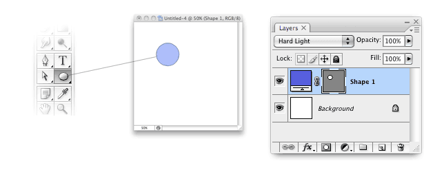 Opacity + Photoshop Blend Modes = Pattern Magic step 1 in creating a pattern