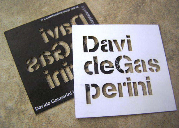 How to Design Your Business Card davidegasperini