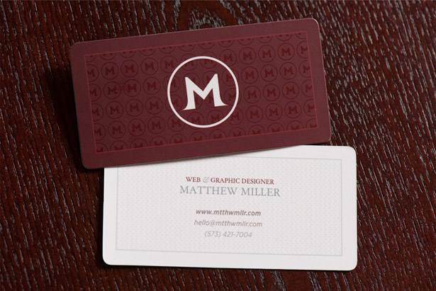 How to Design Your Business Card matthewmiller
