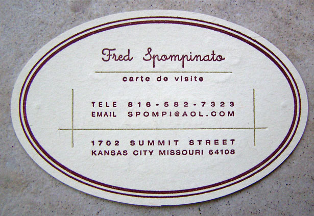 How to Design Your Business Card fredspompinato
