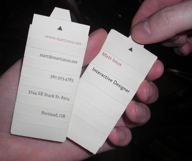 How to Design Your Business Card mattimus