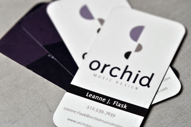 How to Design Your Business Card orchidmusicdesign