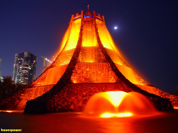 Spectacular Fountains from Around the World VolcanoFountain