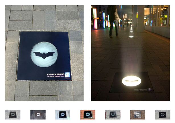 Creative Uses of Stickers in Advertising Batman