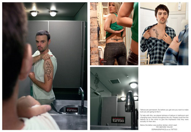 Creative Uses of Stickers in Advertising Dermagraphic