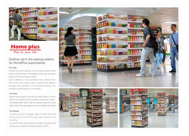 Creative Uses of Stickers in Advertising homeplussubway