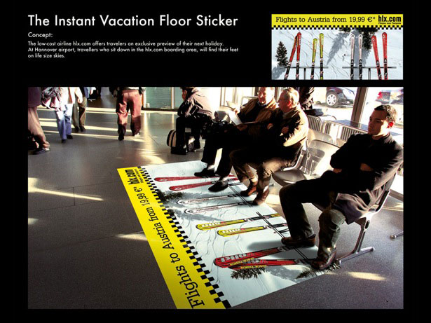Creative Uses of Stickers in Advertising VacationFloor