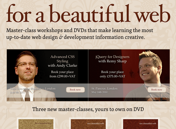 Web Design Trends for 2010 forabeautifulweb