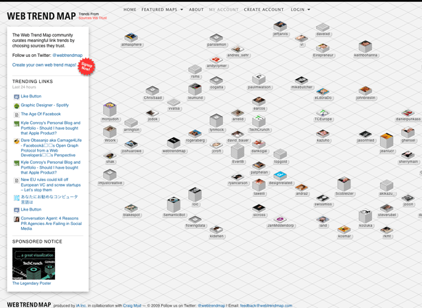 Web Design Trends for 2010 webtrendmap
