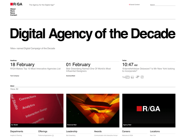 Web Design Trends for 2010 rgacom