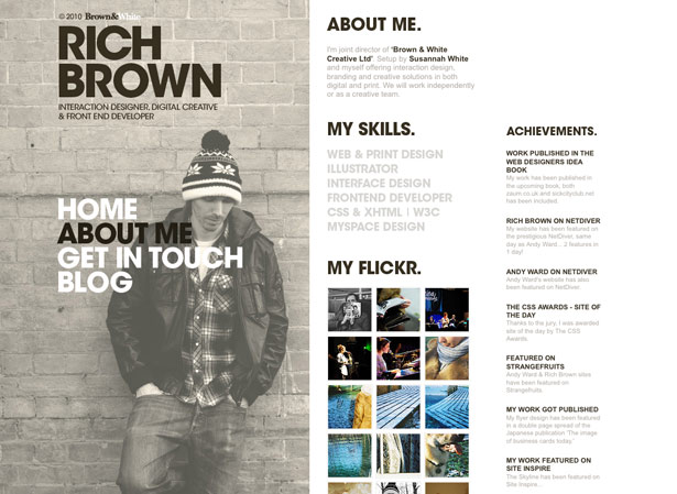 Web Design Trends for 2010 richbrowninfo