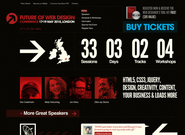 Web Design Trends for 2010 futureofwebdesign.com