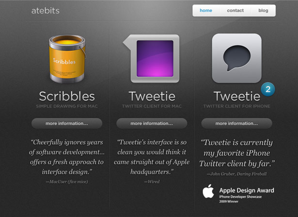Web Design Trends for 2010 atebits